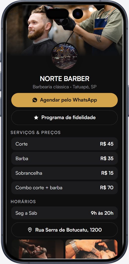 Modelo Barbearia
