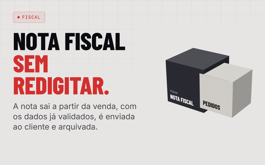 Emissão de nota fiscal a partir da venda